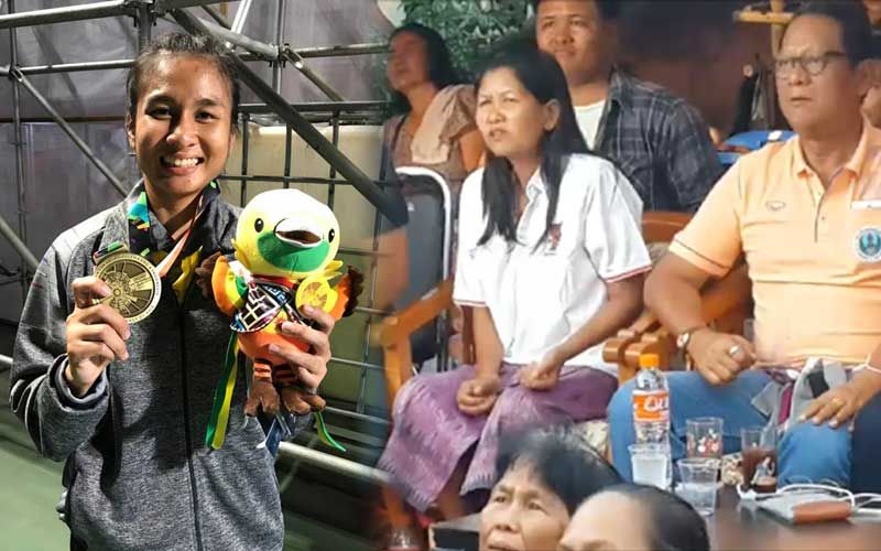 ในประเทศ - แม่'น้องแต้ว'ลุ้นสุดใจ! แม้พลาดเหรียญทอง ภูมิใจ ...