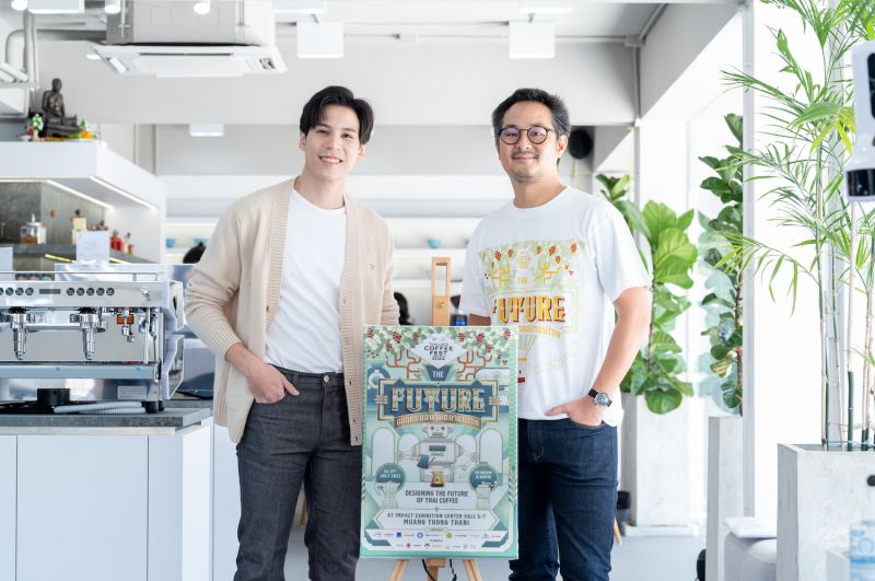 「Jes-Jetspipat」は、「Thailand Coffee Fest 2022」イベントで、コーヒー愛好家を招待してタイのコーヒー産業の未来をデザインします